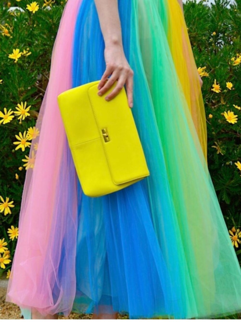 J. Crew Tulle ball skirt rainbow multi 2 - Picture 10 of 10